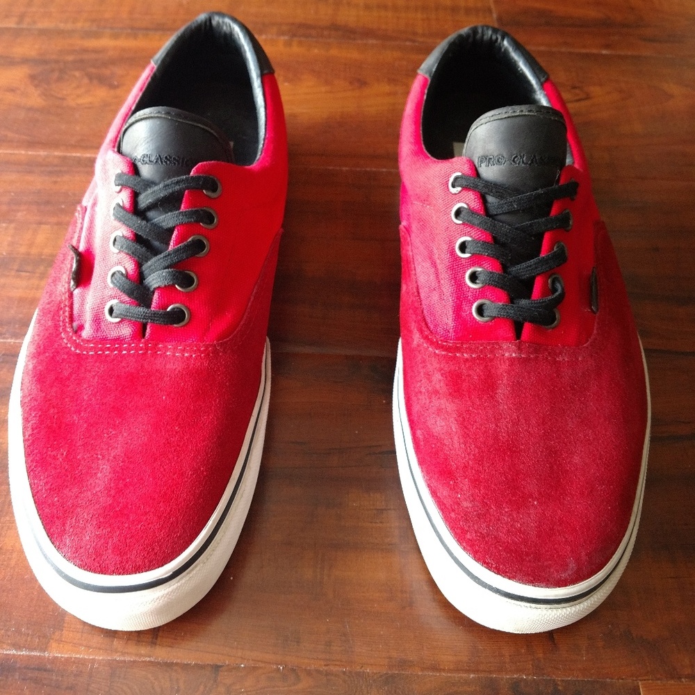 Vans Pro Classics Red Suede